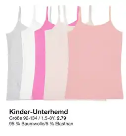 Zeeman Kinder-Unterhemd Angebot