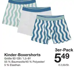 Zeeman Kinder-Boxershorts Angebot
