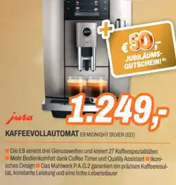 ETech Jura kaffeevollautomat e8 midnight silver (ed) Angebot