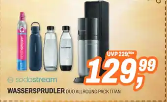 Sodastream wassersprudler duo allround pack titan