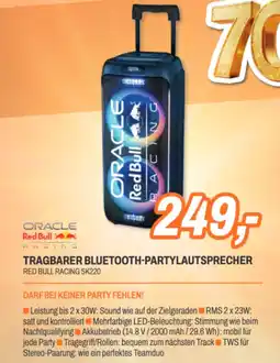 ETech Tragbarer bluetooth-partylautsprecher Angebot