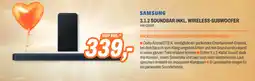 ETech Samsung 3.1.2 soundbar inkl. wireless-subwoofer hw-q600f Angebot