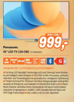 ETech Panasonic 65" led-tv (164 cm) tv-65w93ae9 Angebot