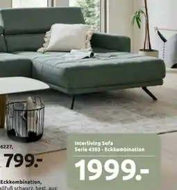 Möbel Ludwig Interliving Sofa Serie 4303 - Eckkombination Angebot