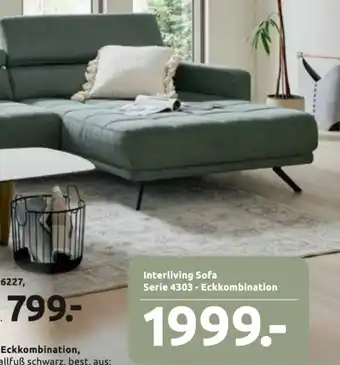 Interliving Sofa Serie 4303 - Eckkombination