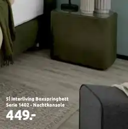 Möbel Ludwig Interliving boxspringbett serie 1402-nachtkonsole Angebot