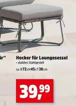 Thomas Philipps Hocker für Loungesessel Angebot