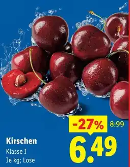 Lidl Kirschen klasse Angebot