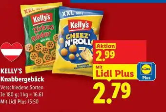 Lidl KELLY'S Knabbergebäck Angebot