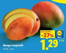 Lidl Mango vorgereift Angebot