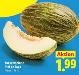 Lidl Zuckermelone piel de sapo Angebot