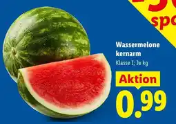 Lidl Wassermelone kernarm Angebot