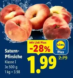 Lidl Saturn- pfirsiche Angebot