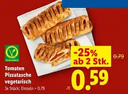 Lidl Tomaten pizzatasche vegetarisch Angebot