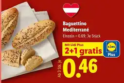 Lidl Baguettino Mediterrané Angebot