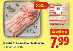 Lidl Frische schweinebauch-streifen Angebot
