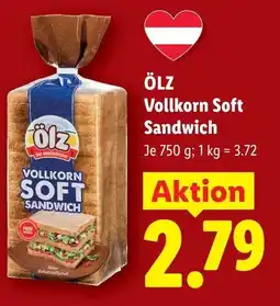 Lidl Ölz vollkorn soft sandwich Angebot