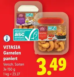 Lidl Vitasia garnelen paniert Angebot