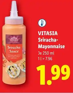 Lidl Vitasia sriracha- mayonnaise Angebot