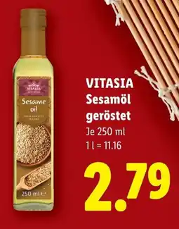 Lidl Vitasia sesamöl geröstet Angebot