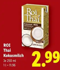 Lidl Roi thai kokosmilch Angebot