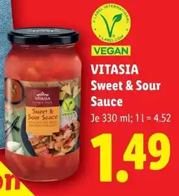 Lidl Vitasia sweet & sour sauce Angebot