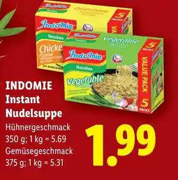 Lidl Indomie instant nudelsuppe Angebot
