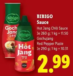 Lidl Bibigo sauce Angebot