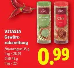 Lidl Vitasia gewürz- zubereitung Angebot