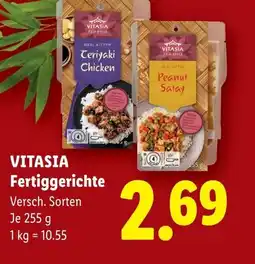 Lidl Vitasia fertiggerichte Angebot