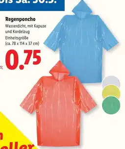 Lidl Regenponcho Angebot