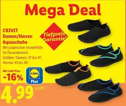 Lidl Crivit damen herren aquaschuhe Angebot