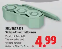 Lidl Silvercrest silikon eiswürfelformen Angebot