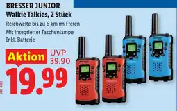 Lidl Bresser junior walkie talkies 2 stück Angebot