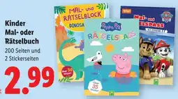 Lidl Kinder Mal oder Rätselbuch Angebot