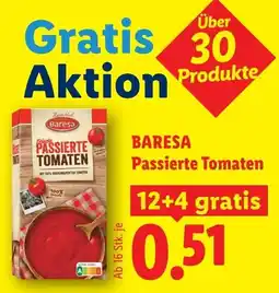 Lidl Baresa passierte tomaten Angebot