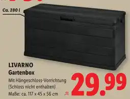 Lidl Livarno gartenbox Angebot