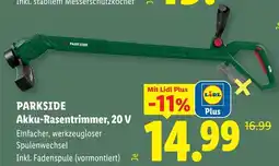 Lidl Parkside akku rasentrimmer 20 v Angebot