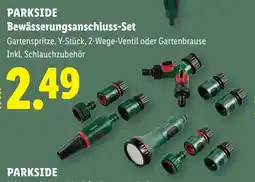 Lidl Parkside bewässerungsanschluss set Angebot
