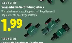 Lidl Parkside wasserhahn verbindungsstück Angebot