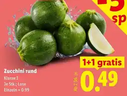 Lidl Zucchini rund Angebot