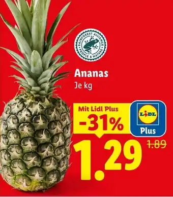 Lidl Ananas Angebot