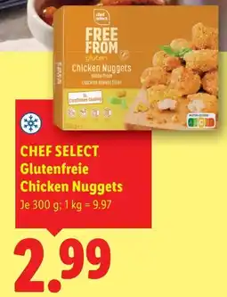Lidl Chef select glutenfreie chicken nuggets Angebot