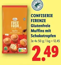 Lidl Confiserie firenze glutenfreie muffins mit schokotropfen Angebot