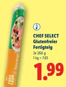 Lidl Chef select glutenfreier fertigteig Angebot