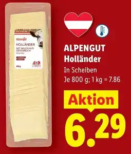 Lidl Alpengut holländer Angebot