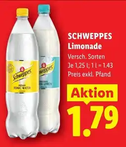 Lidl Schweppes limonade Angebot