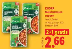 Lidl Knorr meisterkessel suppen Angebot