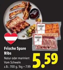 Lidl Frische Spare Ribs Angebot