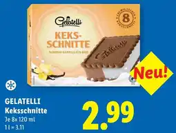Lidl Gelatelli keksschnitte Angebot